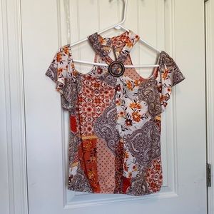 FLORAL WOMENS TOP